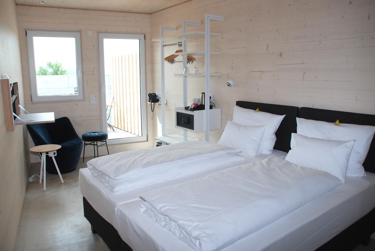 Schlafzimmer - Self Check-In Dinkelsbühl Exteriör bild