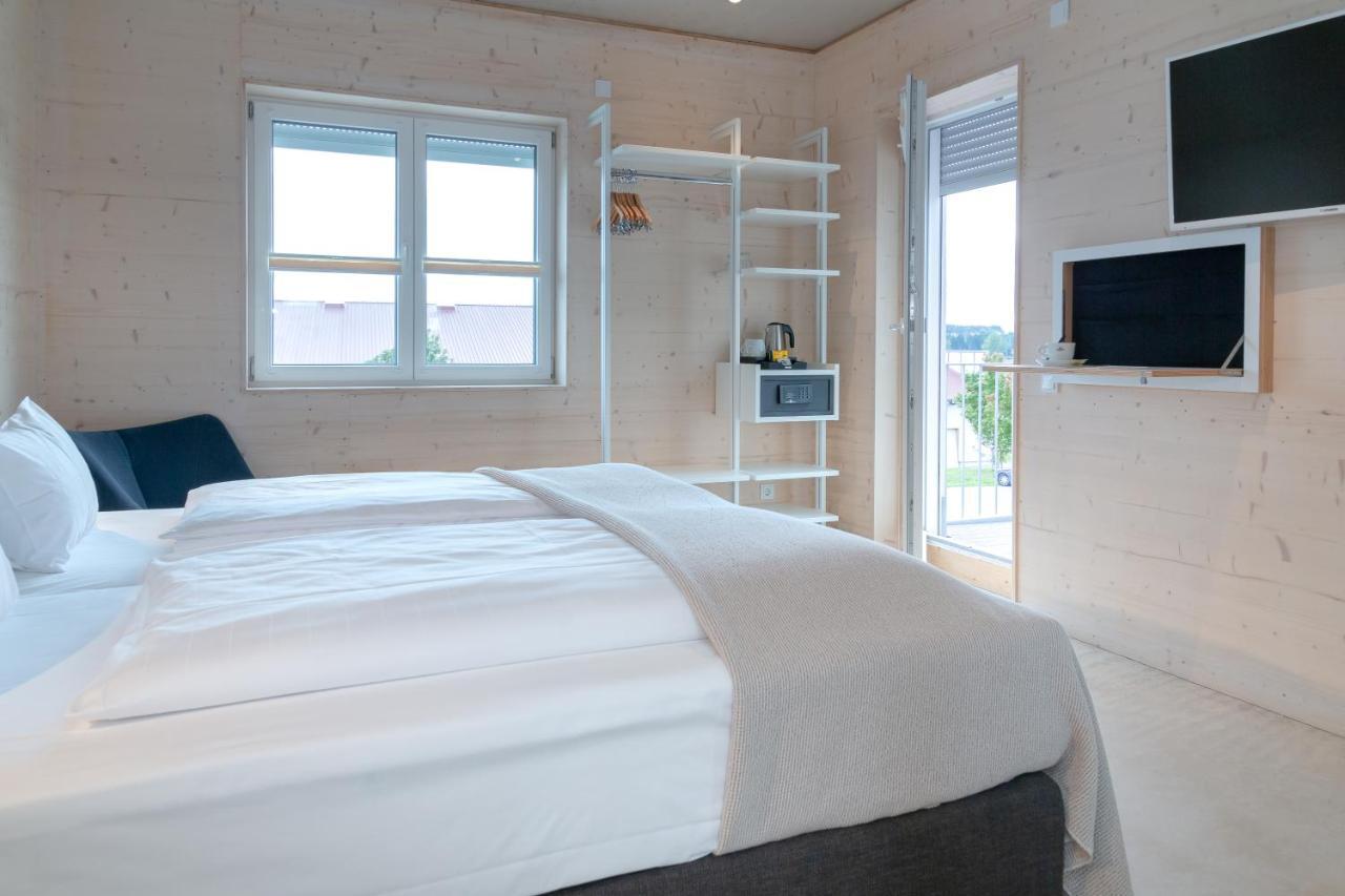 Schlafzimmer - Self Check-In Dinkelsbühl Exteriör bild
