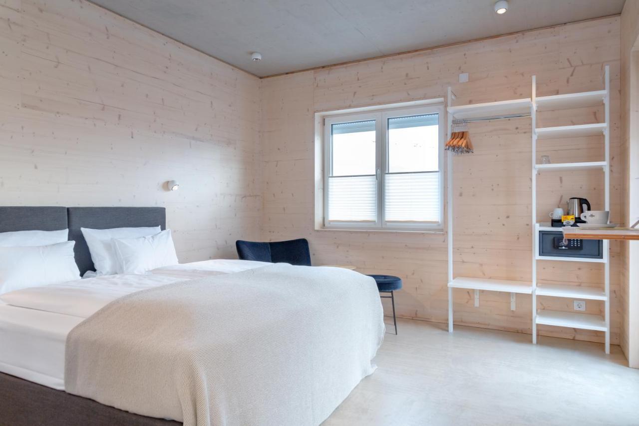 Schlafzimmer - Self Check-In Dinkelsbühl Exteriör bild